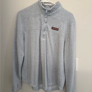 Vineyard Vines Women’s Light Blue Zip-Up Sweater